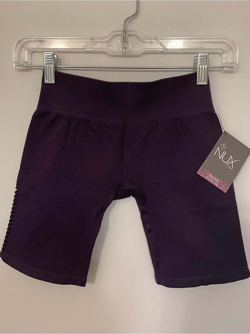 NUX Cutout Biker Shorts